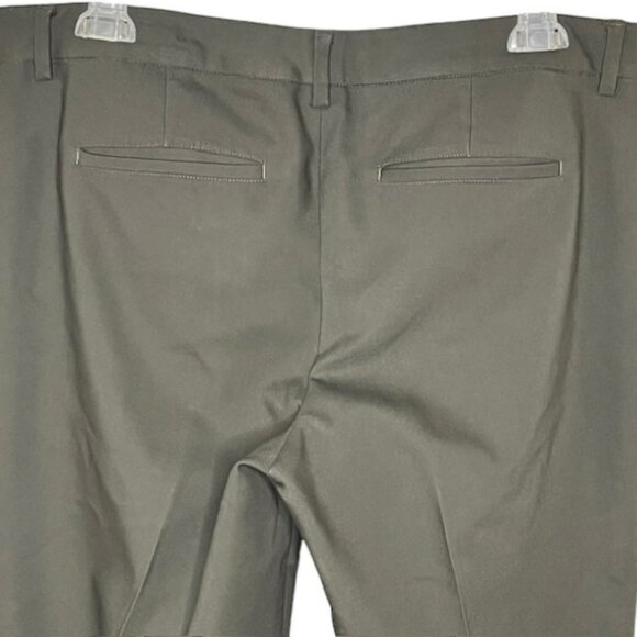 Liverpool Harper Bootcut Dress/Career Pants - Peat (Olive) Green - 12/31 - Picture 7 of 11